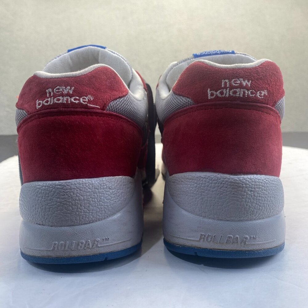 New Balance 580 Elite Edition Shoes Mens Size11.5 Red Gray Blue Rollbar MT580BSR - Picture 6 of 15